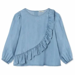 Fliink Blouse Helene Tencel | Bleu Clair New