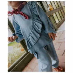 Fliink Blouse Helene Tencel | Bleu Clair New