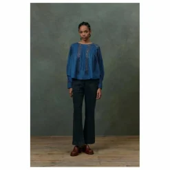 Femme Louise Misha Blouse Jeannine Voile de Coton Bio - Collection Femme |