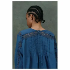 Femme Louise Misha Blouse Jeannine Voile de Coton Bio - Collection Femme |