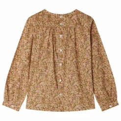 Enfant Bonpoint Blouses, T-Shirts|Blouses, T-Shirts|Blouse Juliette Liberty Coton Bio |