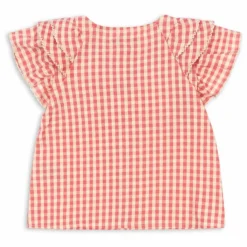 Konges Sløjd Blouse Kim Volant Coton Bio | Rose