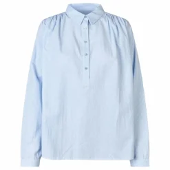 Lollys Laundry Blouse Lari | Bleu Clair Sale