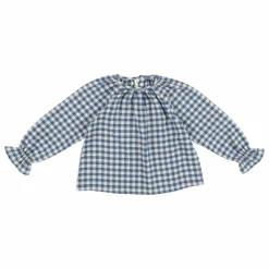 Sale Babe & Tess Blouse Lola Vichy | Bleu