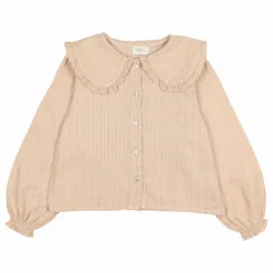 Enfant Búho Blouses, T-Shirts|Blouse Lurex Gaze de Coton Bio |