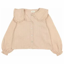 Enfant Búho Blouses, T-Shirts|Blouse Lurex Gaze de Coton Bio |