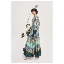 New Alémais Blouse Madalena Coton et Soie | Bleu