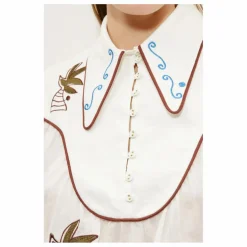 Best Alémais Blouse Mina Brodée | Blanc