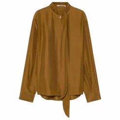 Femme Pomandère Blouse Mousseline Coton et Soie |