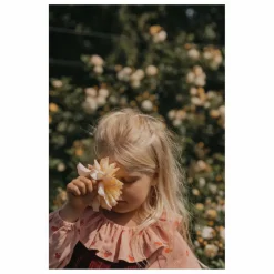 garbo&friends Blouse Peony Velours Côtelé Mini | Rose