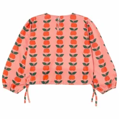 Enfant Tinycottons Blouse Pommes Velours Côtelé |