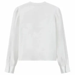 Pomandère Blouse Popeline de Coton | Blanc Hot