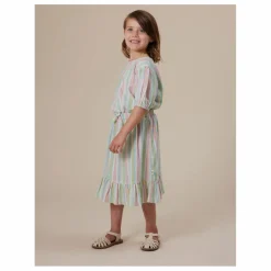 Goldie + Ace Blouse Puff Lin | Vert amande