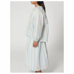 Online Tangerine Blouse Rayée | Bleu Clair