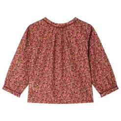 Sale Bonpoint Blouse Saxo Liberty Coton Bio | Mauve