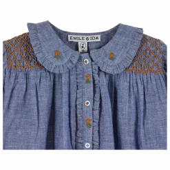 Enfant Emile et Ida Blouses, T-Shirts|Blouse Smockée |