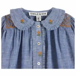 Enfant Emile et Ida Blouses, T-Shirts|Blouse Smockée |
