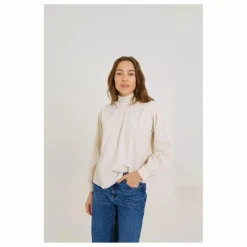 Sacrécoeur Blouse Soline Velours Milleraies | Ecru Outlet