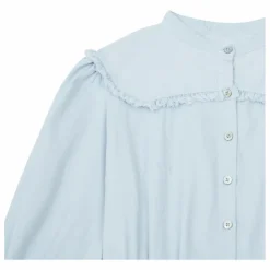 Online Longlivethequeen Blouse Unie Coton Bio | Bleu pâle