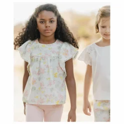 Hot Tartine et Chocolat Blouse Volant | Ecru