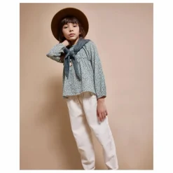 Enfant Búho Blouse Volants |