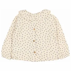 Búho Blouse Volants Gaze de Coton Bio |
