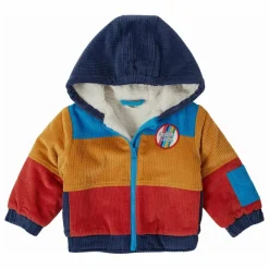 Goldie + Ace Blouson Retro Velours Côtelé | Bleu marine Sale