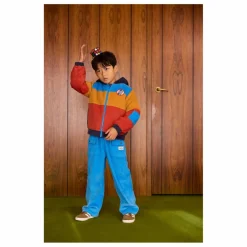 Goldie + Ace Blouson Retro Velours Côtelé | Bleu marine Sale