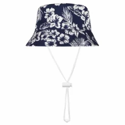 New the new society Bob Hibiscus Coton Bio | Bleu marine