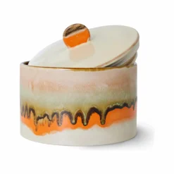 Hot HKliving Bocal en grès | Orange