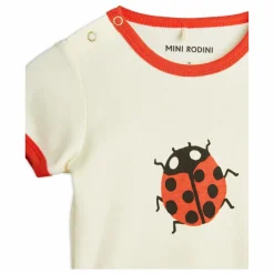 Mini Rodini Bodies, Combinaisons|Pyjamas Et Bodies|Body Coccinelle Coton Bio |