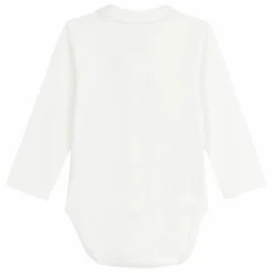 Petit Bateau Body Col Brodé Coton Bio | Bleu