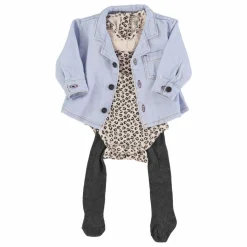 Piupiuchick Body Col Léopard Eponge Coton Bio |