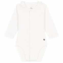 Petit Bateau Body Col Volant Macy | Ecru Discount