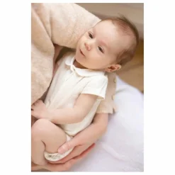 Tartine et Chocolat Body Coton Bio Ajouré | Ecru Sale