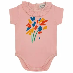 Best Bobo Choses Body Coton Bio Feux d'Artifices | Rose
