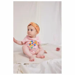 Best Bobo Choses Body Coton Bio Feux d'Artifices | Rose