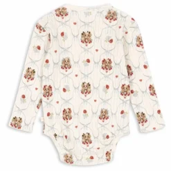 Konges Sløjd Body Minnie Chiens Pointelle Coton Bio |