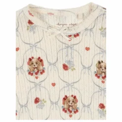 Konges Sløjd Body Minnie Chiens Pointelle Coton Bio |