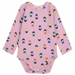 Bobo Choses Body Pions Coton Bio | Lilas tLilas Clearance