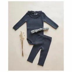 Rylee + Cru Body Pointelle | Bleu marine Hot