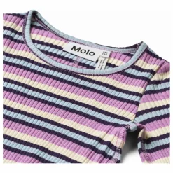 Online Molo Body Rochelle Cosmic Rayé Coton Bio | Violet