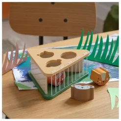 Sebra Jouets D'Éveil|Boite à formes Wildlife