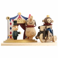 Wooderful life Musique|Boites À Musique|Boite à musique en bois Cirque