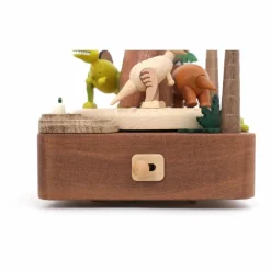 Hot Wooderful life Boite à musique en bois Dino Multicolore