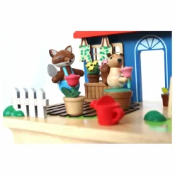 Wooderful life Boite à musique en bois Renard