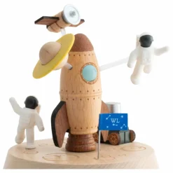 Wooderful life Musique|Boites À Musique|Boite à musique en bois Spationaute