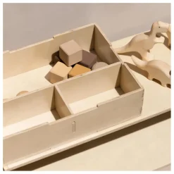 Online Nofred Boite de rangement avec couvercle en bois | Bois clair