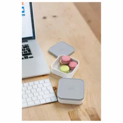 Hot Monbento Boites de compartimentation pour bento MB Extra - Set de 4 | Gris