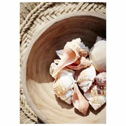 Madam Stoltz Bol en bois Naturel Clearance